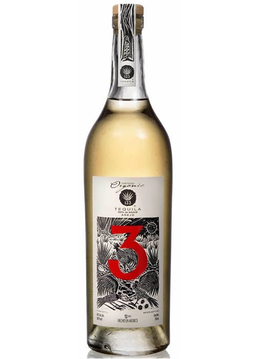 123 Organic Tequila #3 Anejo 123 Organic Tequila #3 Anejo