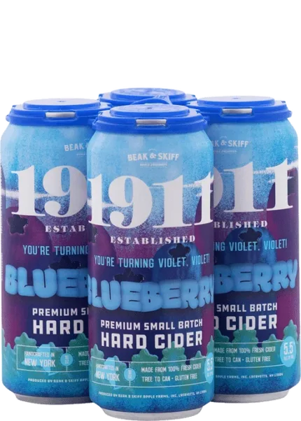 1911 Blueberry Cider 4Pk