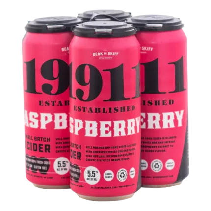 1911 Raspberry Cider 4Pk