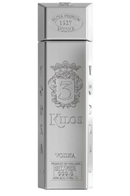 3 Kilos Silver Vodka 750ML