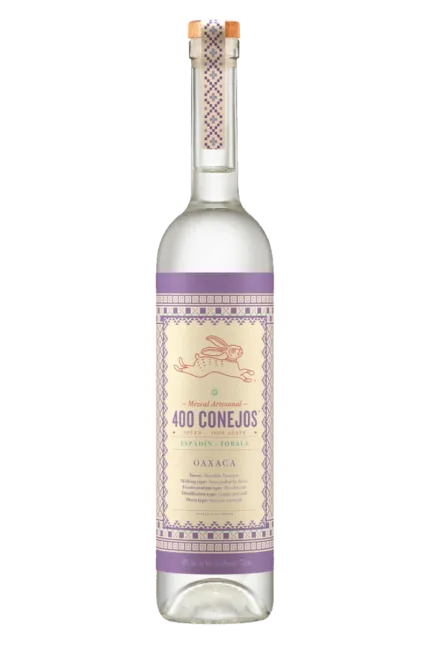 400 Conejos Mezcal Tobala Joven 750ML