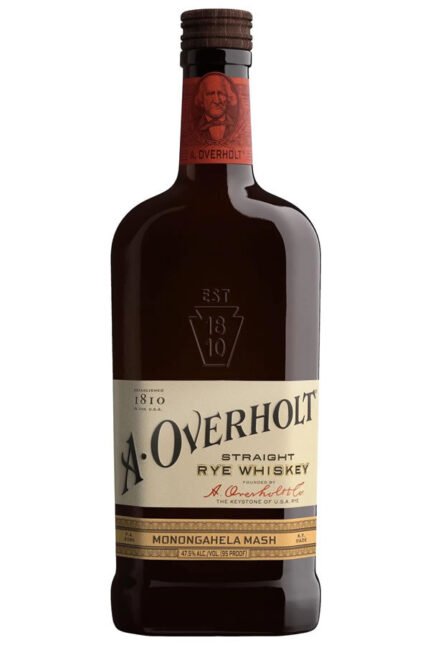 A Overholt Monongahela Mash Straight Rye 750ML