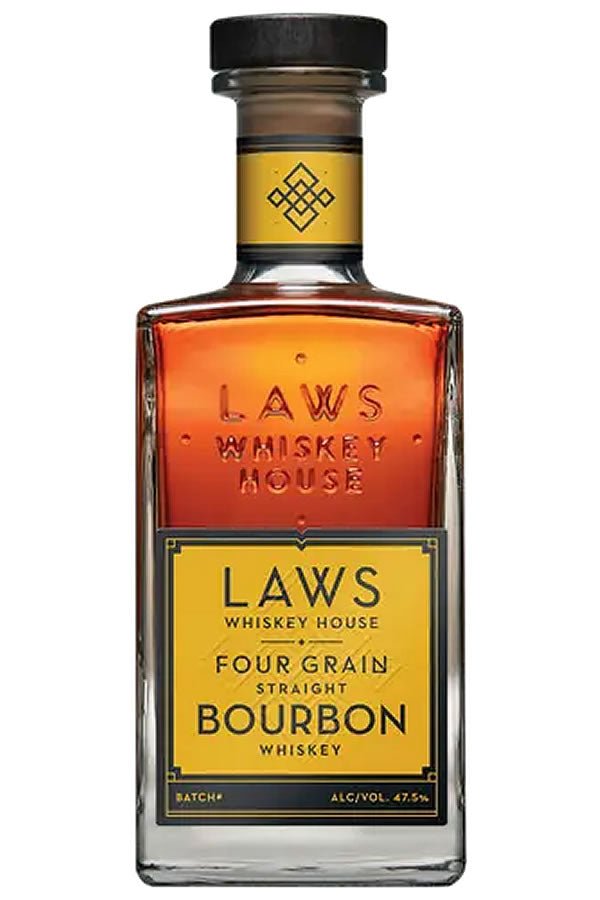 A.D. Laws Four Grain Bourbon 750ML A.D. Laws Four Grain Bourbon 750ML