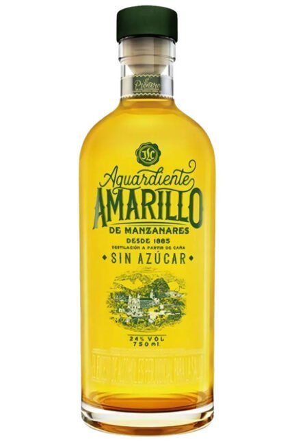 Aguardiente Amarillo de Manzanares 750ML