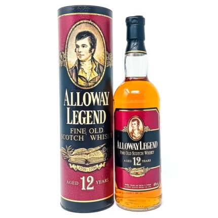 Alloway Legend 12 Year Old Blended Scotch Whisky, 70cl, 40% ABV