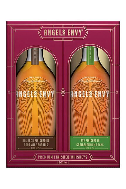 Angels Envy Bourbon & Rye Gift Set 375ML 2Pk