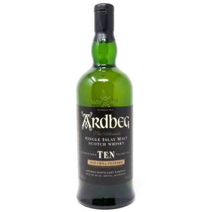 Ardbeg 10 Year Old (Old Style) Single Malt Scotch Whisky, 70cl, 46% ABV