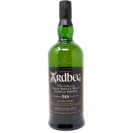 Ardbeg 10 Year Old Single Malt Scotch Whisky, 70cl, 46% ABV