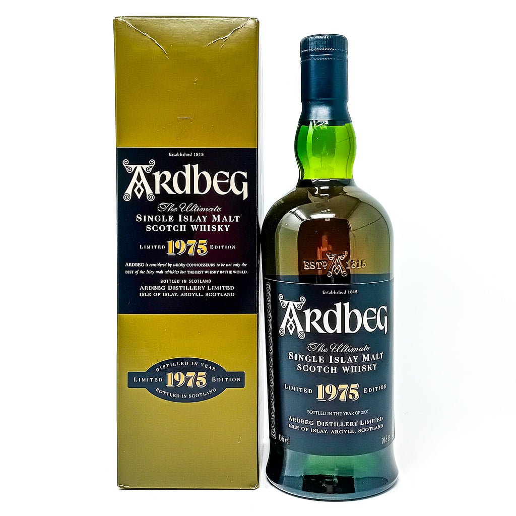 Ardbeg 1975 Limited Edition (bottled 2000) Single Malt Scotch Whisky, 70cl, 43% ABV Ardbeg 1975 Limited Edition (bottled 2000) Single Malt Scotch Whisky, 70cl, 43% ABV