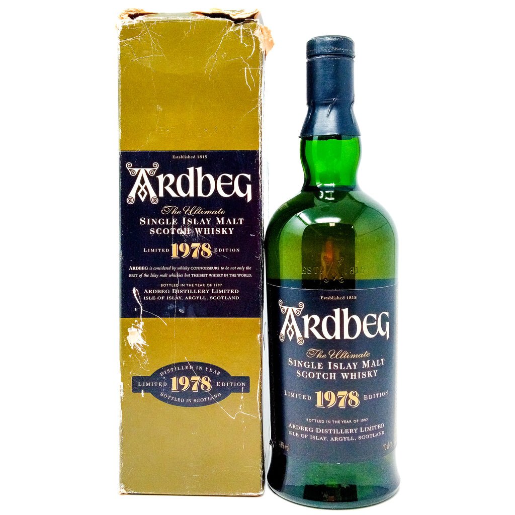 Ardbeg 1978 Limited Edition Single Malt Scotch Whisky, 70cl, 43% ABV Ardbeg 1978 Limited Edition Single Malt Scotch Whisky, 70cl, 43% ABV