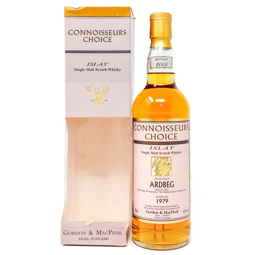Ardbeg 1979 Gordon & MacPhail Connoisseurs Choice Single Malt Scotch Whisky, 70cl, 43% ABV Ardbeg 1979 Gordon & MacPhail Connoisseurs Choice Single Malt Scotch Whisky, 70cl, 43% ABV
