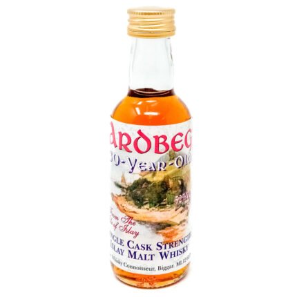 Ardbeg 30 Year Old Whisky Connoisseur Single Malt Scotch Whisky, Miniature, 5cl, 46% ABV