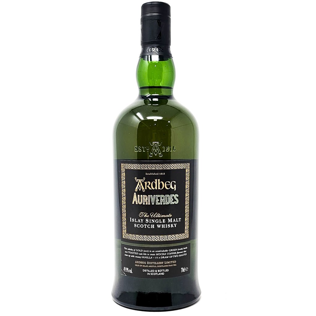 Ardbeg Auriverdes Single Malt Scotch Whisky, 70cl, 49.9% ABV Ardbeg Auriverdes Single Malt Scotch Whisky, 70cl, 49.9% ABV