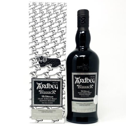 Ardbeg 'Blaaack' 20th Anniversary Limited Edition Single Malt Scotch Whisky, 70cl, 46% ABV