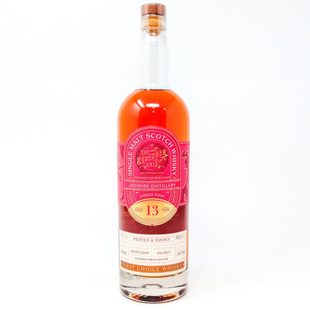 Ardmore 2009 13 Year Old Explorer Series Single Malt Scotch Whisky, 70cl, 55.5% ABV Ardmore 2009 13 Year Old Explorer Series Single Malt Scotch Whisky, 70cl, 55.5% ABV