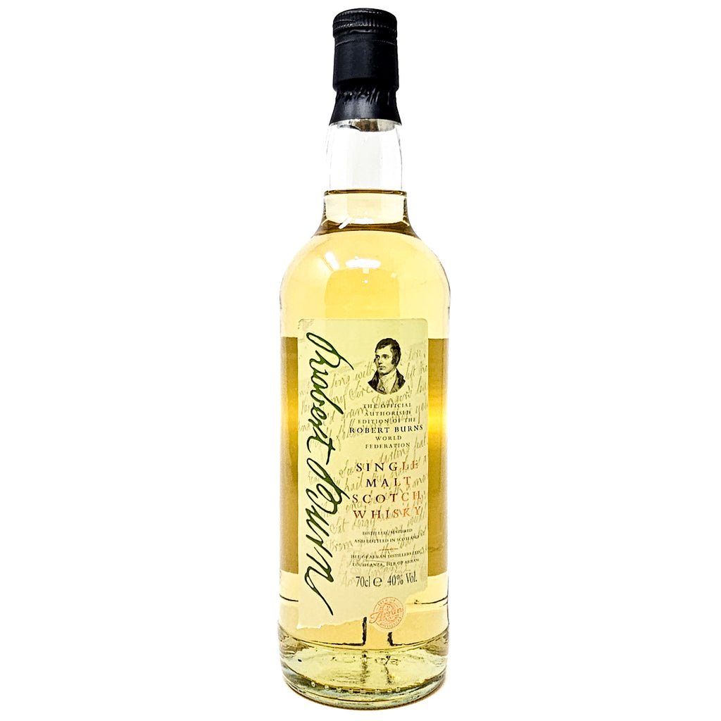 Arran Robert Burns World Federation Single Malt Scotch Whisky, 70cl, 40% ABV Arran Robert Burns World Federation Single Malt Scotch Whisky, 70cl, 40% ABV