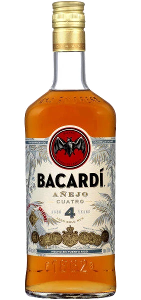 Bacardi Anejo Cuatro Rum 750ML