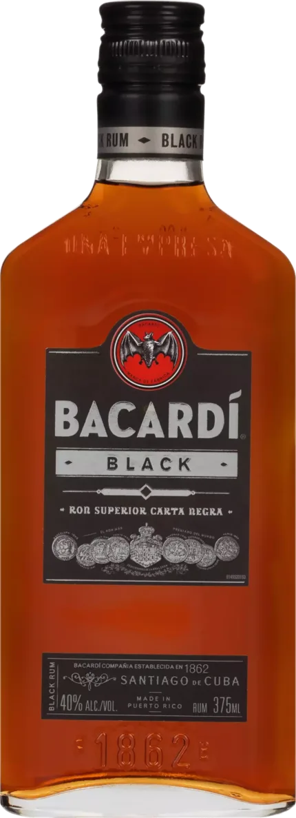 Bacardi Black Rum 375ML