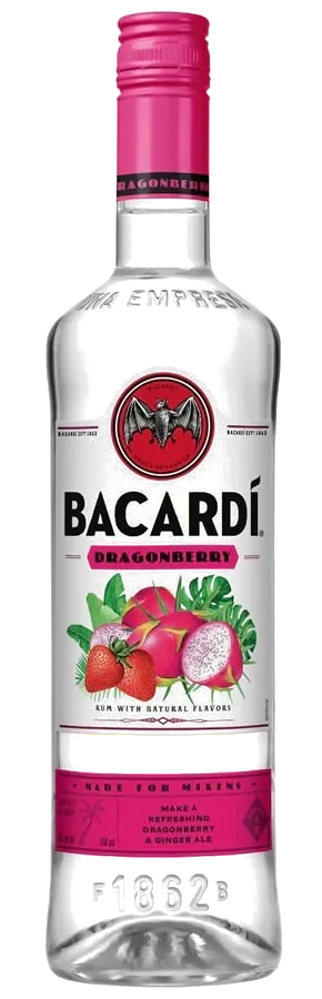 Bacardi Dragon Berry Rum 750ML