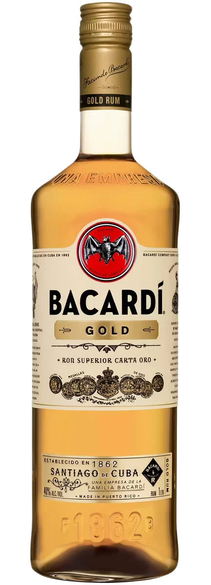 Bacardi Gold Rum 1L Bacardi Gold Rum 1L