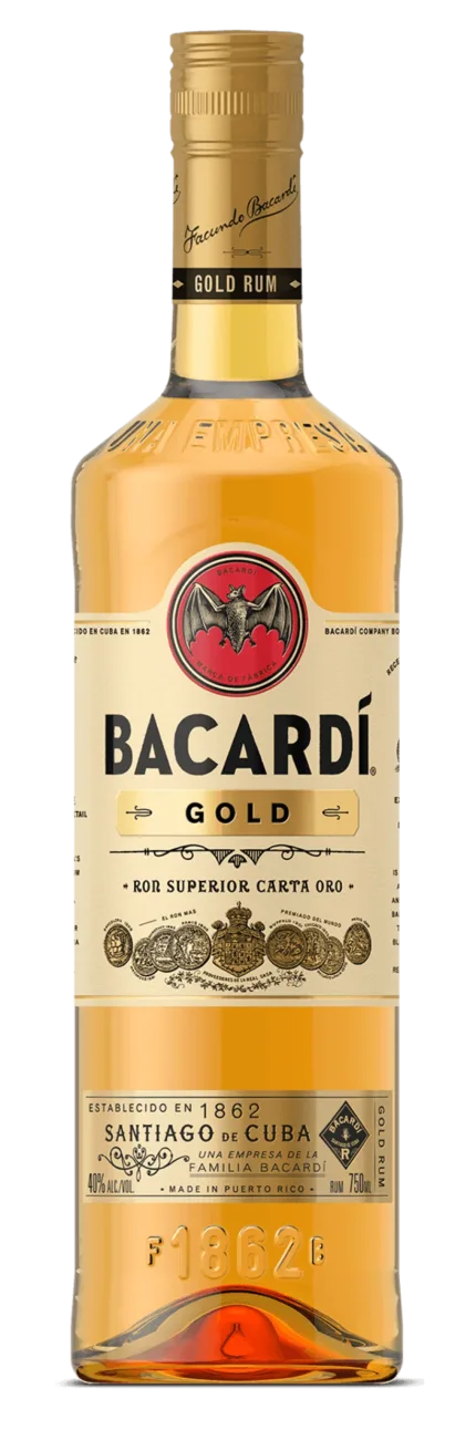 Bacardi Gold Rum 750ML