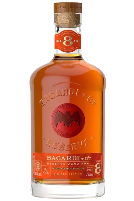Bacardi Ocho 8 Year Sevillian Orange 750ML