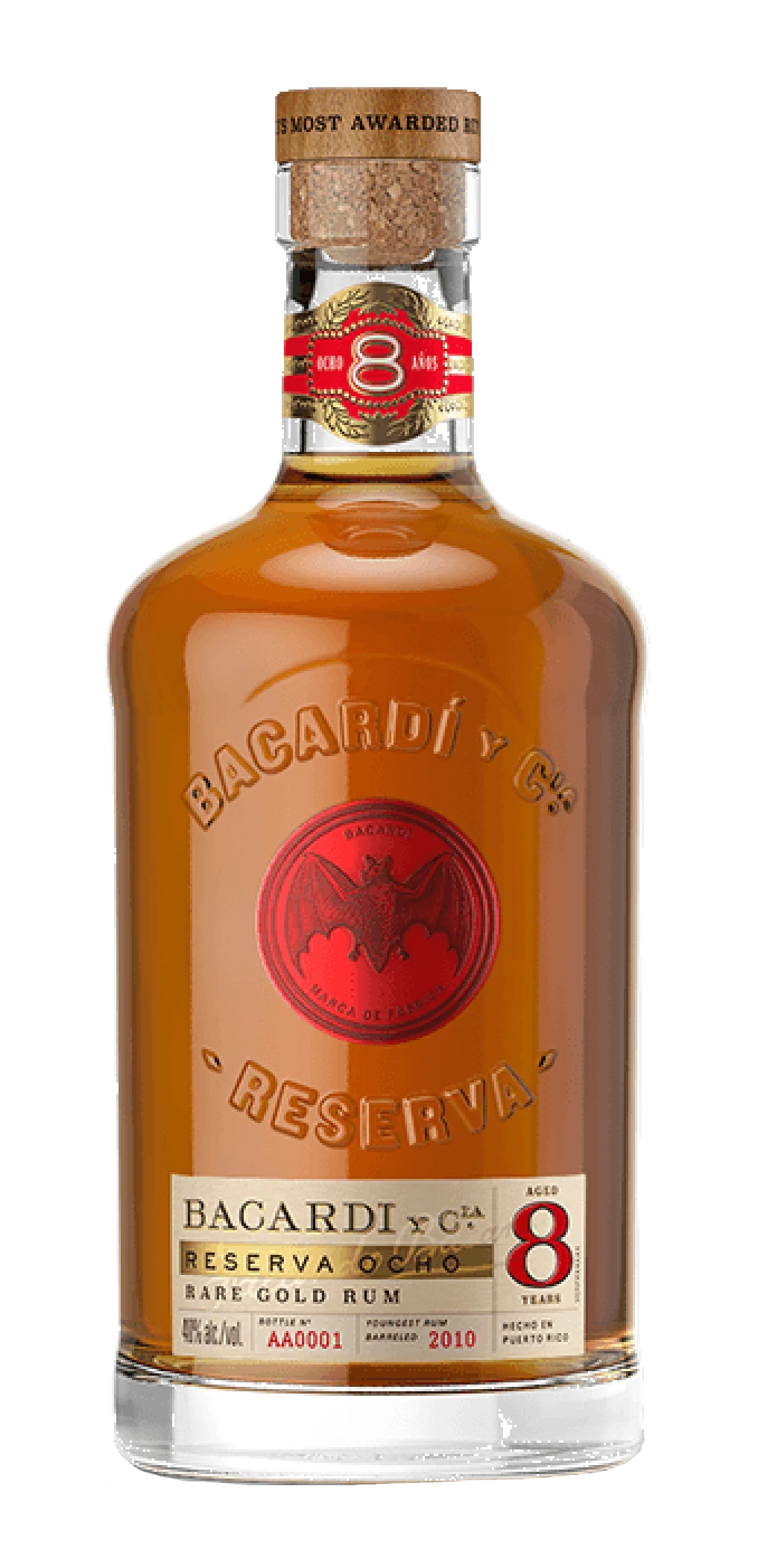 Bacardi Rum 8 Year 750ML Bacardi Rum 8 Year 750ML