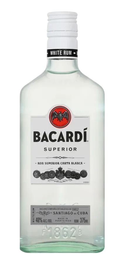 Bacardi Superior Rum 375ML