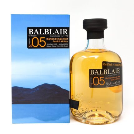 Balblair 2005 1st Edition 2016 Bottling Single Malt Scotch Whisky, 70cl, 46% ABV