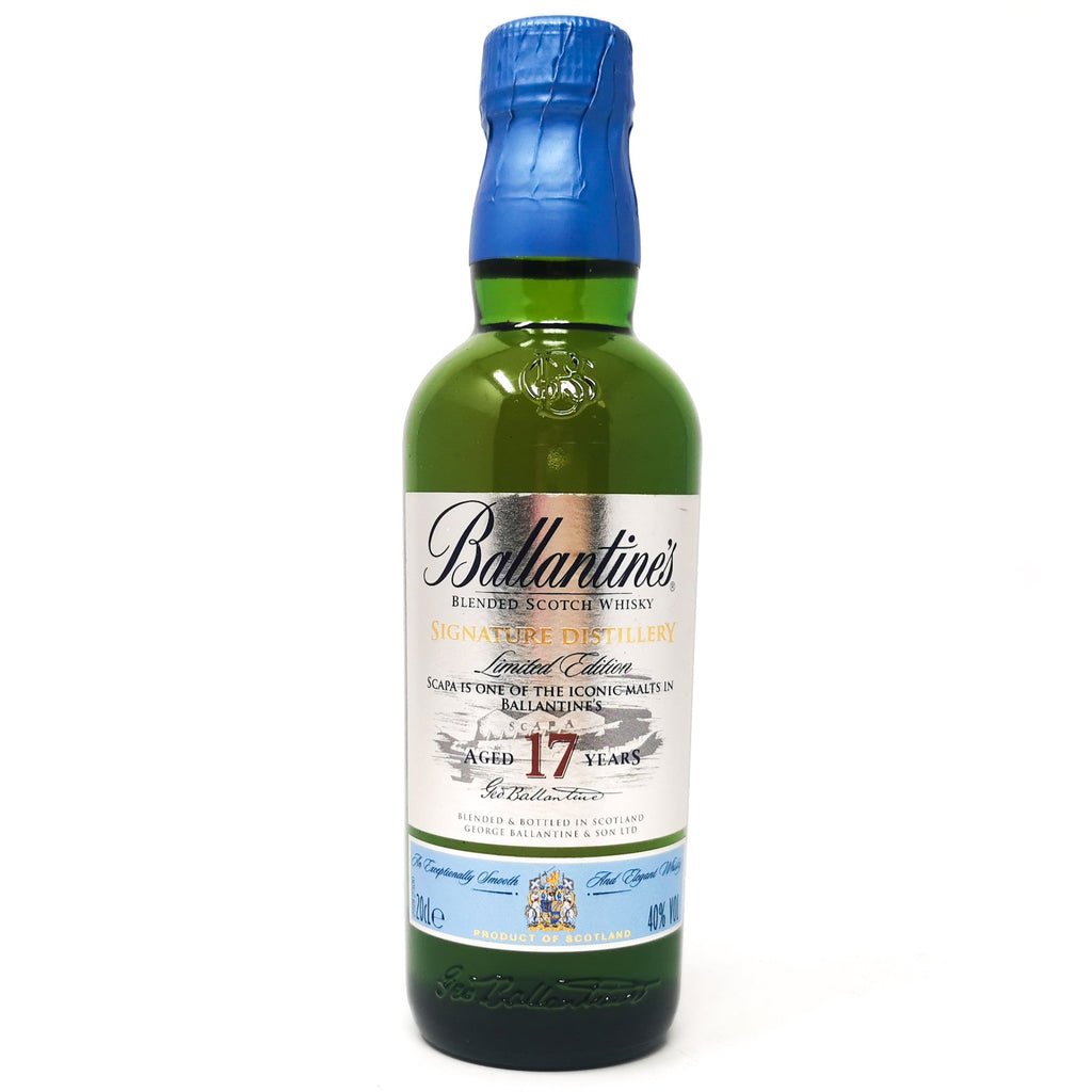Ballantine's 17 Year Old Signature Distillery Scapa Blended Scotch Whisky, Half Bottle, 20cl, 40% ABV Ballantine's 17 Year Old Signature Distillery Scapa Blended Scotch Whisky, Half Bottle, 20cl, 40% ABV