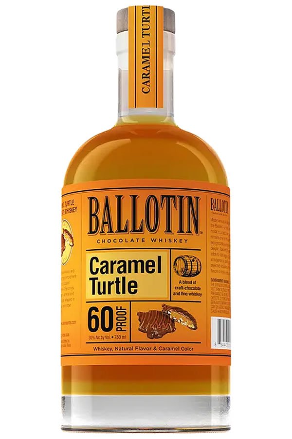 Ballotin Caramel Turtle Bourbon 750ML Ballotin Caramel Turtle Bourbon 750ML