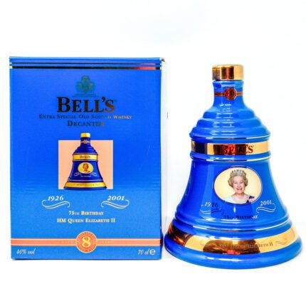 Bell's Queen 75th Anniversary Decanter 8 Year Old Extra Special Blended Scotch Whisky, 70cl, 40% ABV