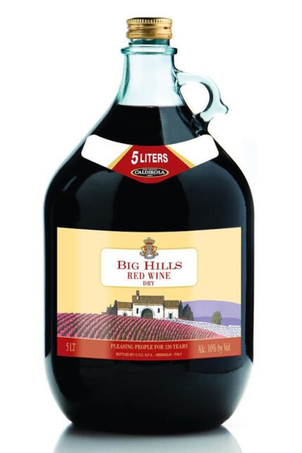 Big Hills Dry Red Wine 5L