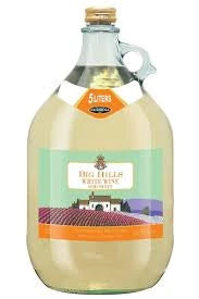 Big Hills Semi Sweet White Wine 5L