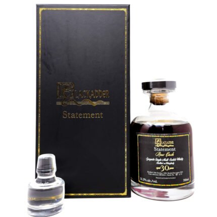 Blairfindy Blackadder 1992 30 Year Old Single Malt Scotch Whisky, 70cl, 51.3% ABV