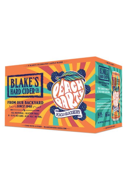 Blakes Peach Party Cider 6Pk