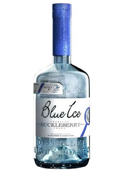 Blue Ice Huckleberry Vodka 750ML