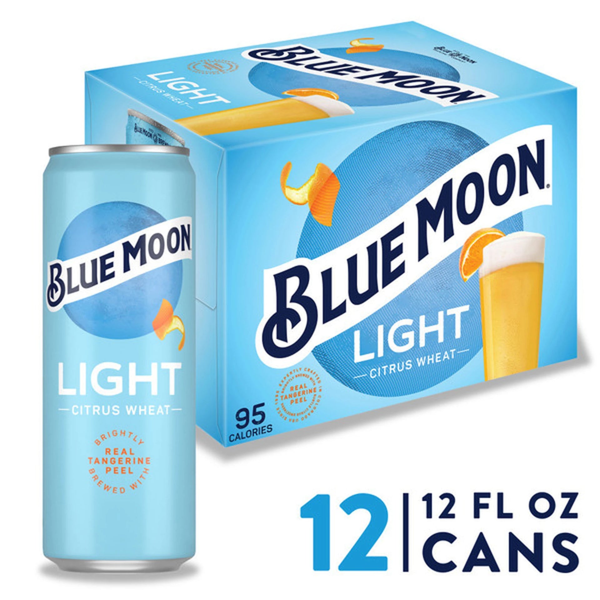 Blue Moon Light Sky Tropical Wheat 12Pk Cans Blue Moon Light Sky Tropical Wheat 12Pk Cans