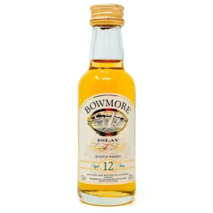 Bowmore 12 Year Old Single Malt Scotch Whisky, Miniature, 5cl, 43% ABV