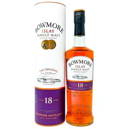 Bowmore 18 Year Old Single Malt Scotch Whisky, 70cl, 43% ABV