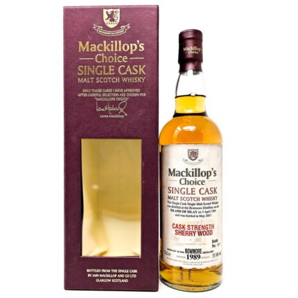 Bowmore 1989 Mackillop's Choice Cask Strength Sherry Wood Single Malt Scotch Whisky, 70cl, 57.4% ABV