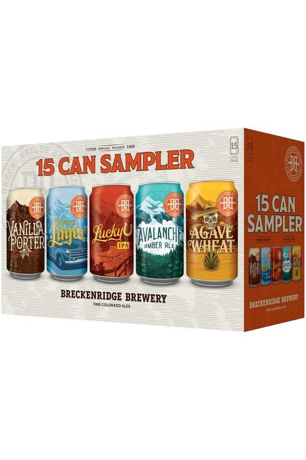 Breckenridge Can Sampler 15Pk Breckenridge Can Sampler 15Pk