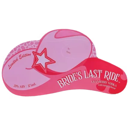Bride's Last Ride Vodka Gift 375ML