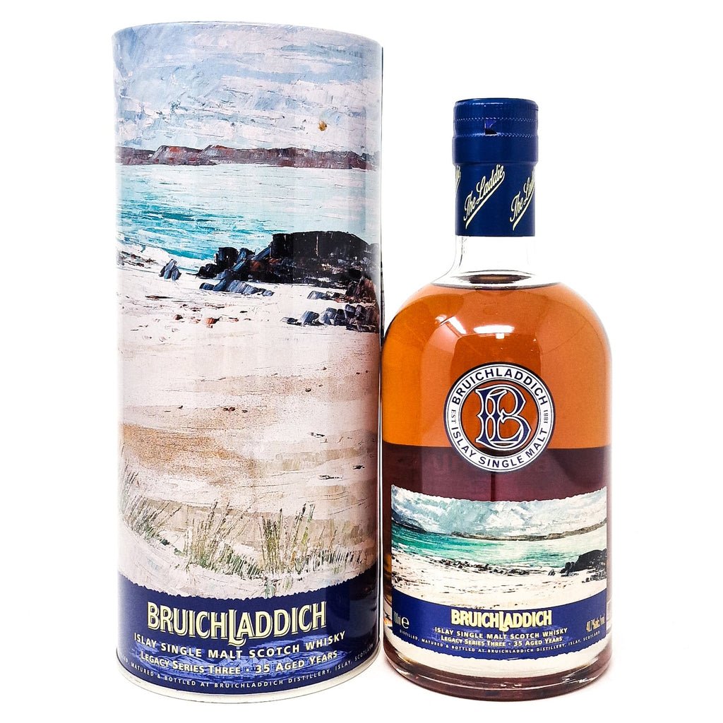 Bruichladdich 35 Year Old Legacy Series 3 Single Malt Scotch Whisky 70cl, 40.7% ABV Bruichladdich 35 Year Old Legacy Series 3 Single Malt Scotch Whisky 70cl, 40.7% ABV