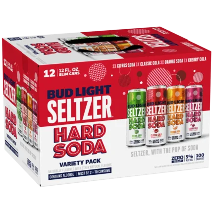 Bud Light Seltzer Hard Soda Variety 12Pk