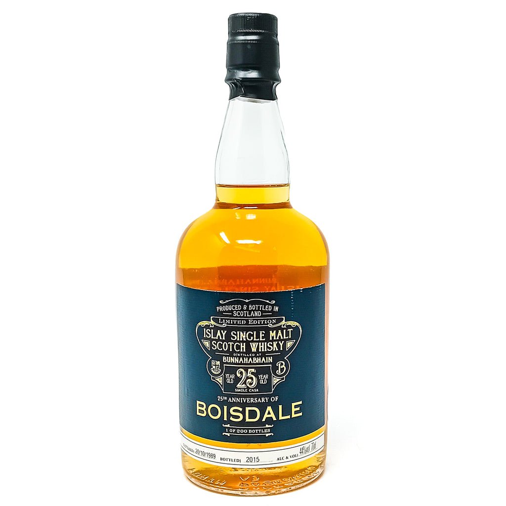 Bunnahabhain 1989 25 Year Old Boisdale 25th Anniversary Single Malt Scotch Whisky, 70cl, 44% ABV Bunnahabhain 1989 25 Year Old Boisdale 25th Anniversary Single Malt Scotch Whisky, 70cl, 44% ABV