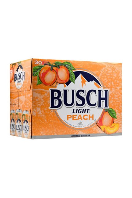 Busch Light Peach 30Pk Cans
