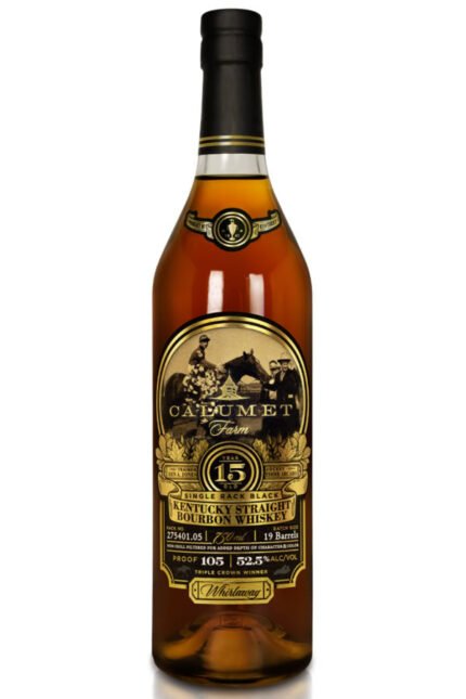 Calumet Farms 15 Year Single Rack Black Bourbon 750ML