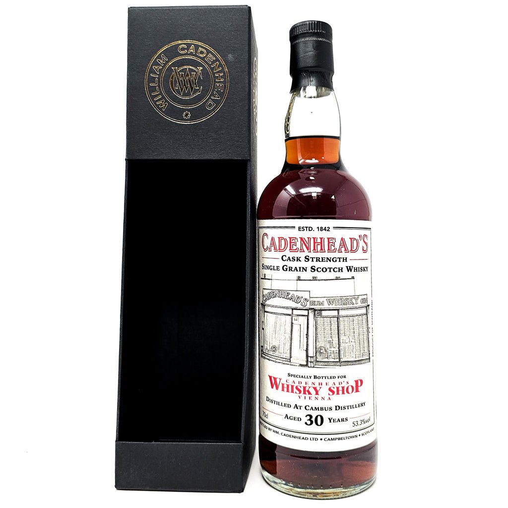 Cambus 30 Year Old Cadenhead's Single Grain Scotch Whisky 70cl, 53.5% ABV Cambus 30 Year Old Cadenhead's Single Grain Scotch Whisky 70cl, 53.5% ABV
