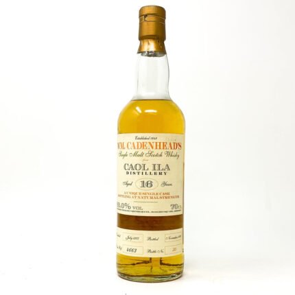 Caol Ila 1977 16 Year Old Cadenhead's Single Malt Scotch Whisky, 70cl, 63% ABV